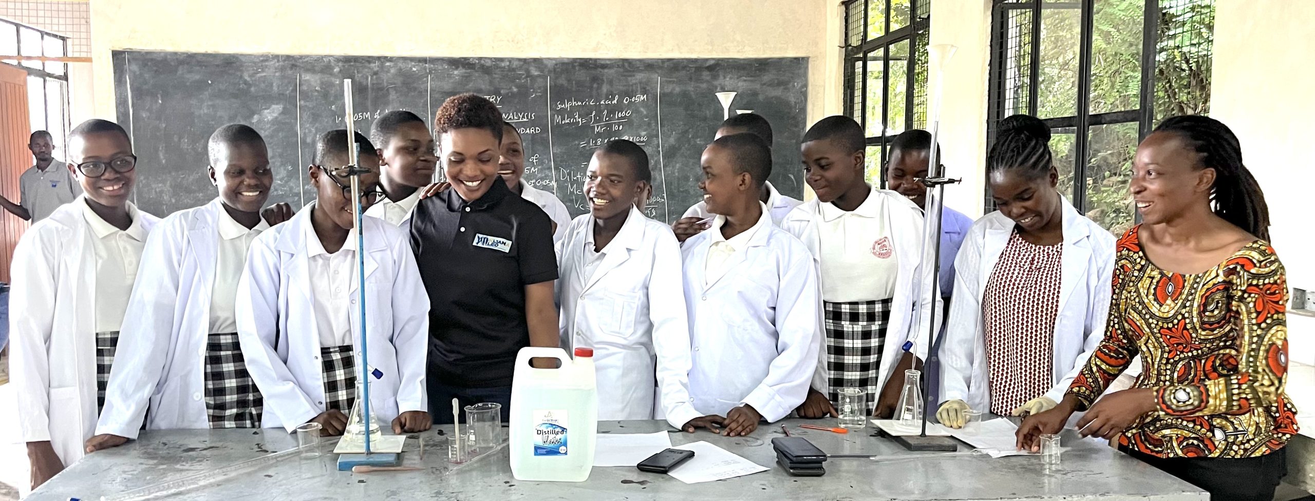 Caylak Group youth team leading local distilled water production in Mwanza, Tanzania – featured on Kijana Leo.