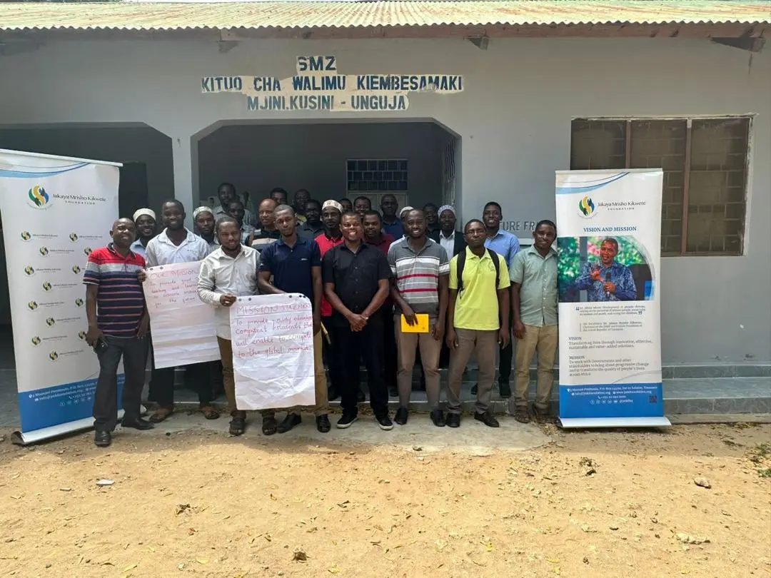 group picture of teacher training program