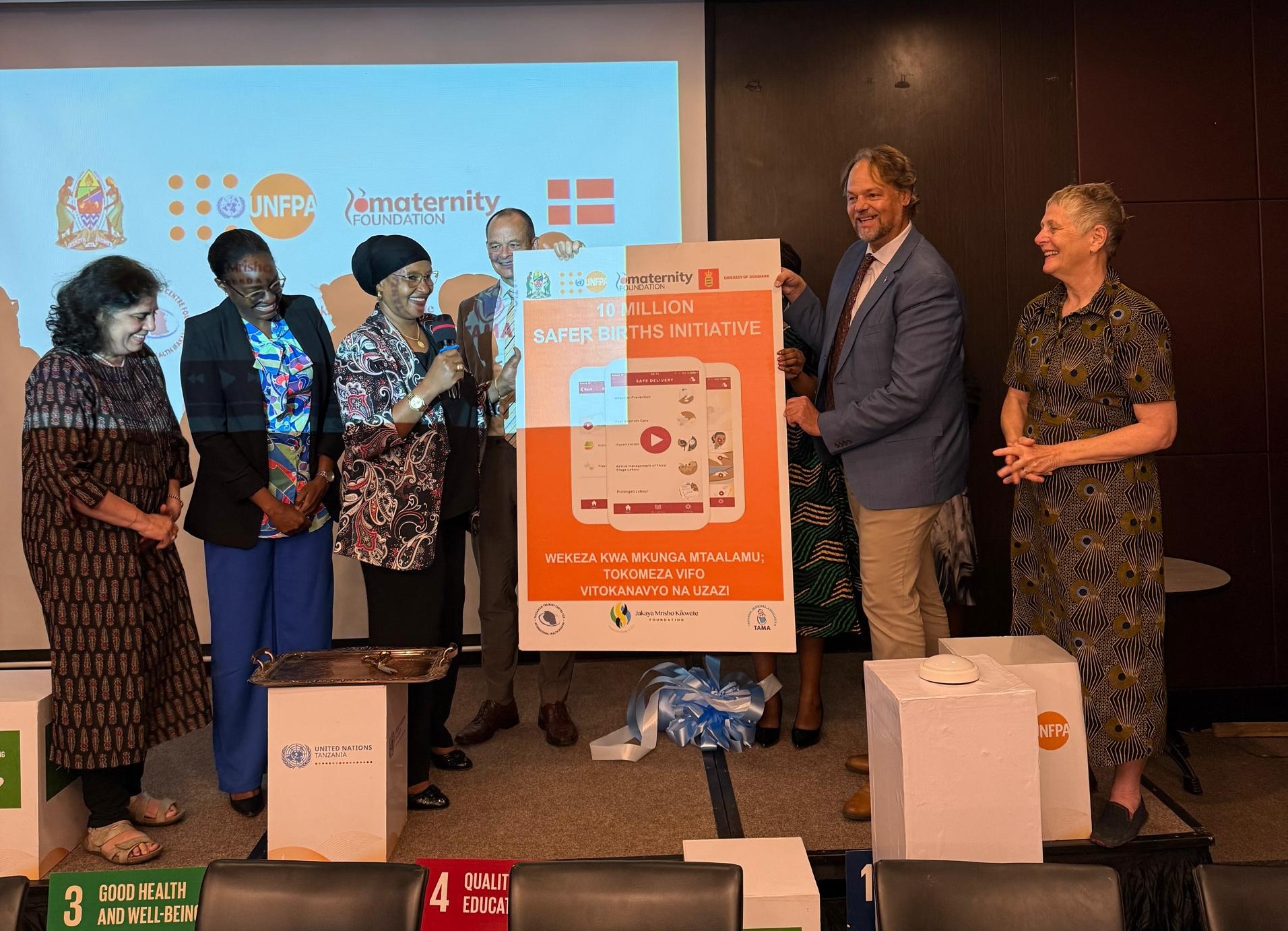 Official launch of the 10 million Safer Births Initiative in Tanzania