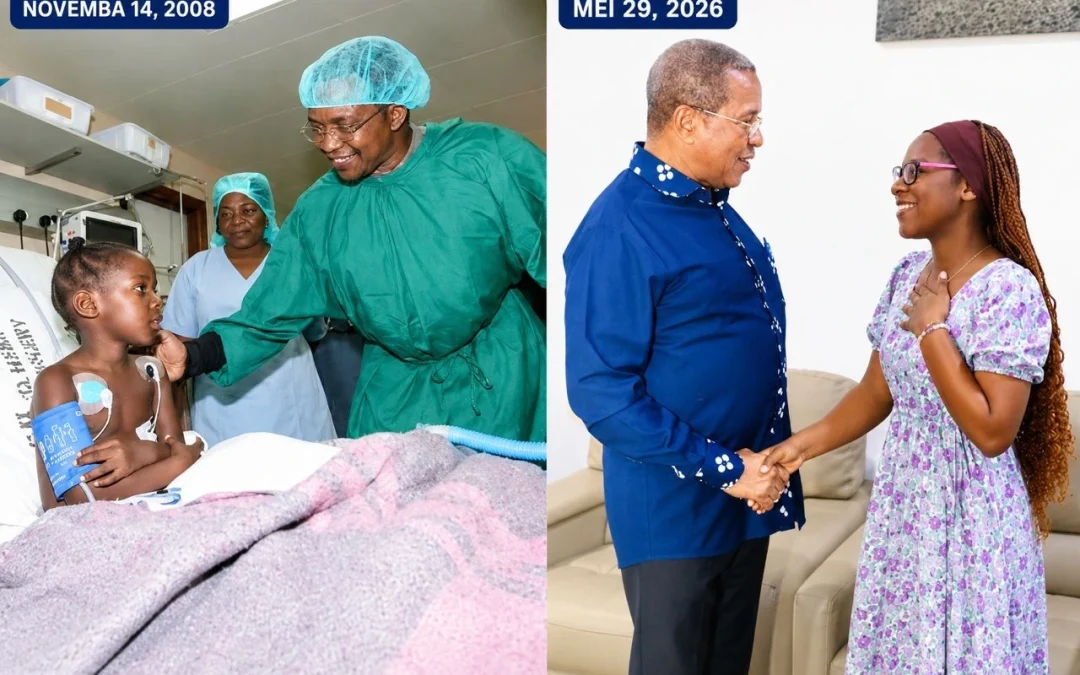 Dr Kikwete Reunites with Former Heart Surgery Patient after 18 years