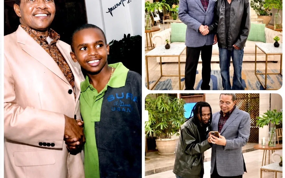 Dr Kikwete Reunites with Ngarenaro Councillor over 2010 Photo 