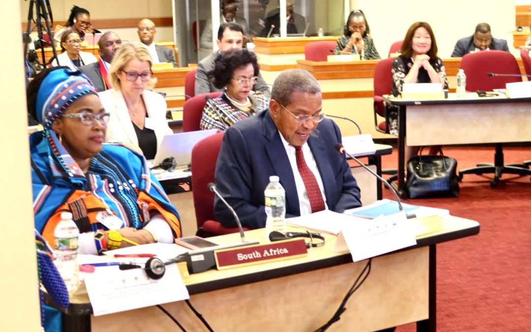 Kikwete Presents Africa Water Investment Report at United Nations Meeting  in NewYork