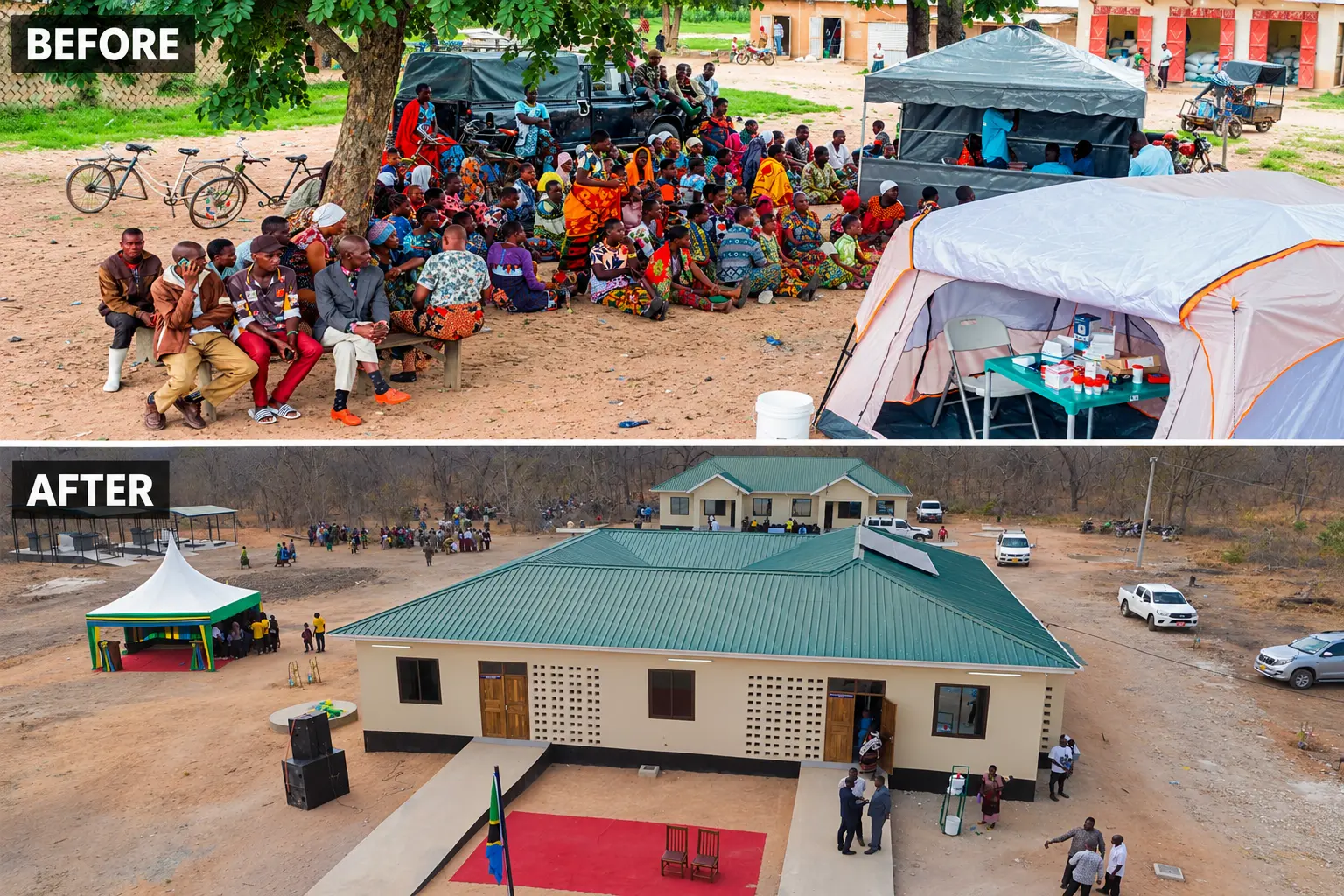 Jamii Salama’s Journey from Mobile Tents to Village Dispensaries.